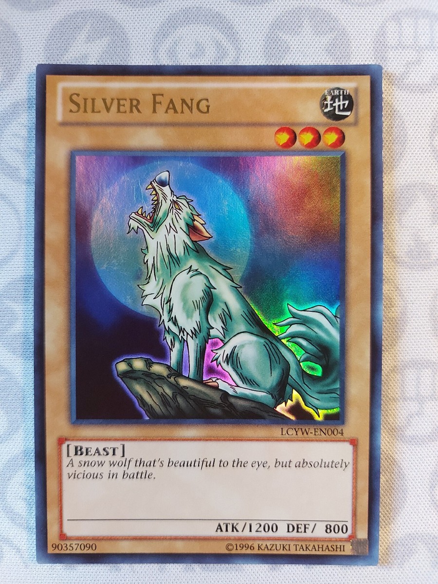 Silver Fang LCYW-EN004 Ultra Rare Yugioh Card Unlimited Edition | eBay
