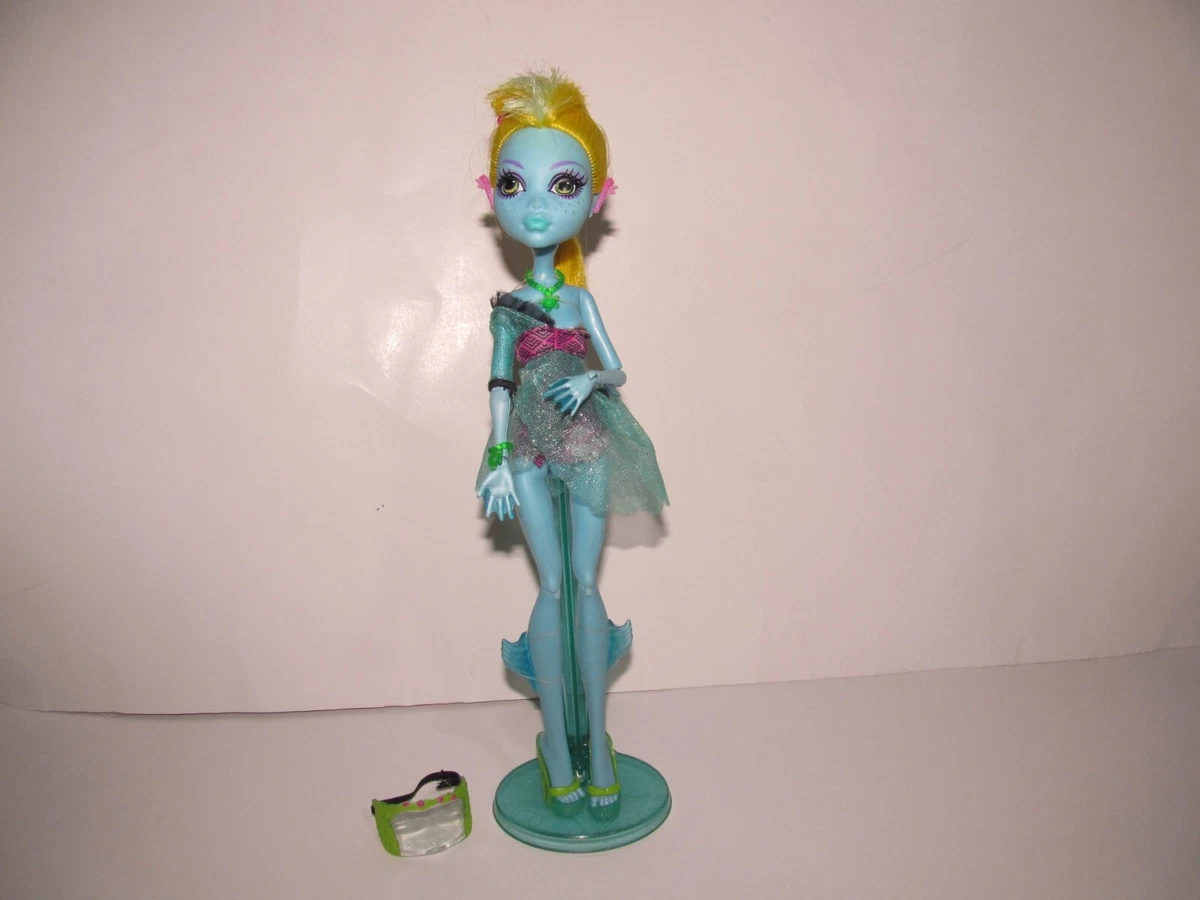 Monster High Lagoona Blue Doll with Shoes And Necklace