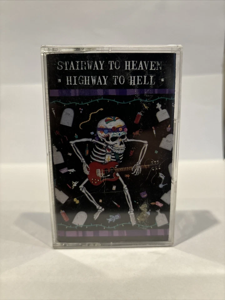 Ozzy Osbourne Motley Crue Skid Row 80’s Rock Heavy Metal Cassette Untested VTG - Image 2 of 4