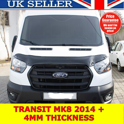FORD TRANSIT MK8 2014-2019 MOTORHAUBENSCHUTZ WINDSTEINABWEISER BRA GUARD NEU