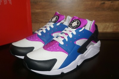 nike huarache mens blue