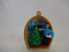 Christbaumschmuck " Vater hängt den Weihnachtsbaum an !