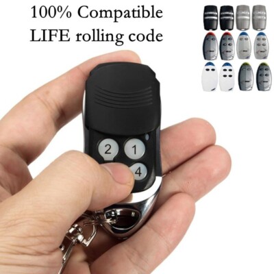 For 2 channel Life FIDO2 remote control - rolling code, frequency 433,92 MHz