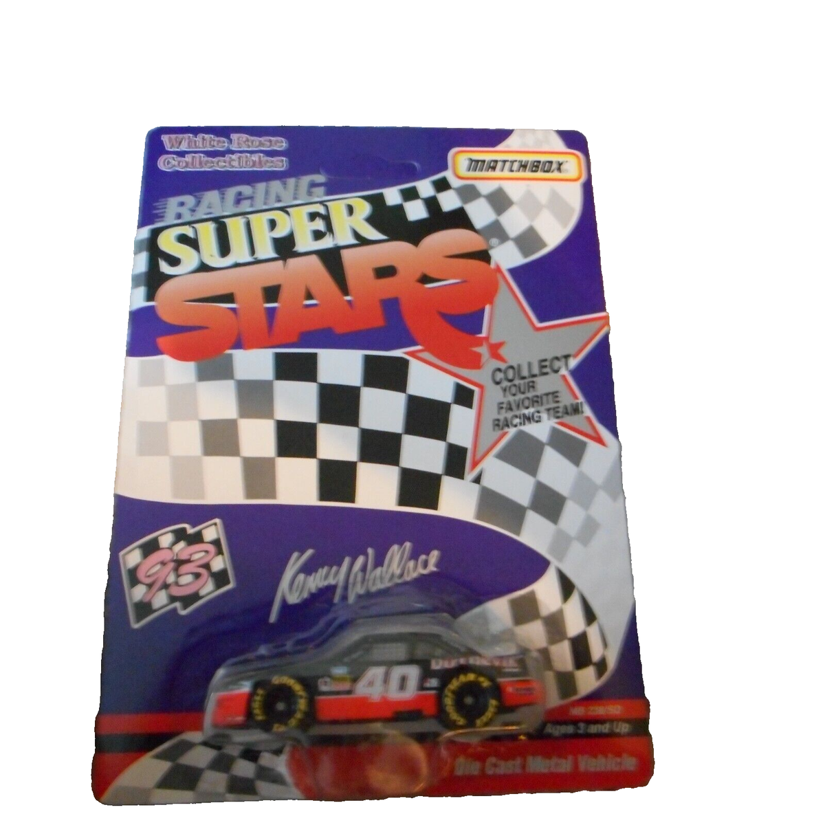 Kenny Wallace #40 Dirt Devil Rookie 1993 Pontiac Grand Prix