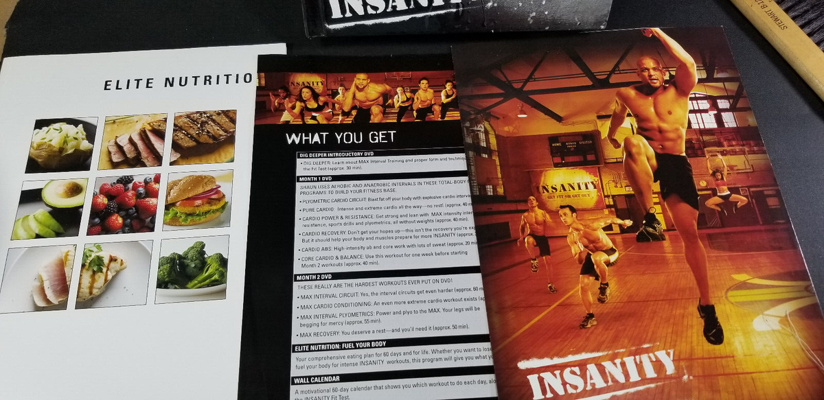 Insanity 10 Disc DVD Set w/Books | eBay