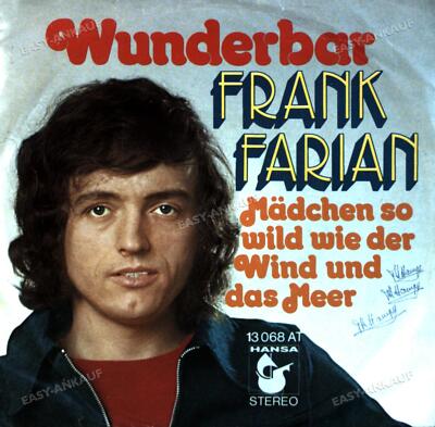 Frank Farian - Wunderbar 7in (VG/VG) .