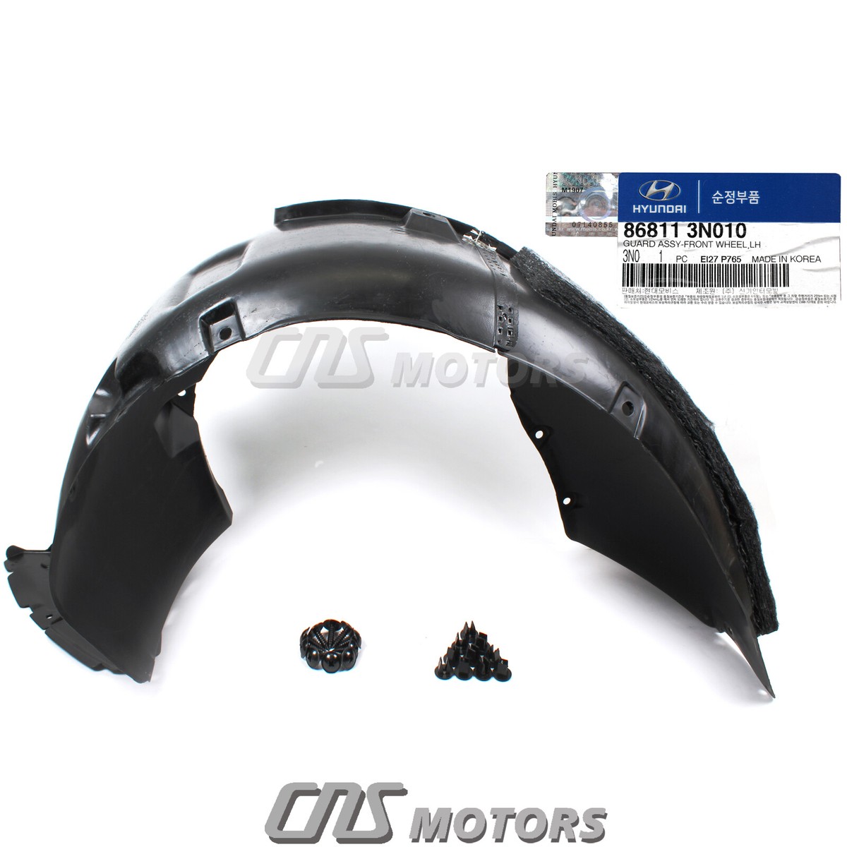 ライン Line インフルエンス105 179cm バロン　おまけG3スキン GENUINE Fender Liner FRONT LEFT DRIVER for 11-13 Hyundai Equus