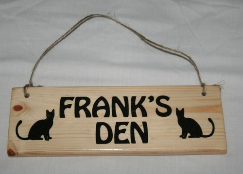Cat Lover Catio Sign Personalised Gift Kitten Pet Cat House Room Tree - Picture 22 of 75