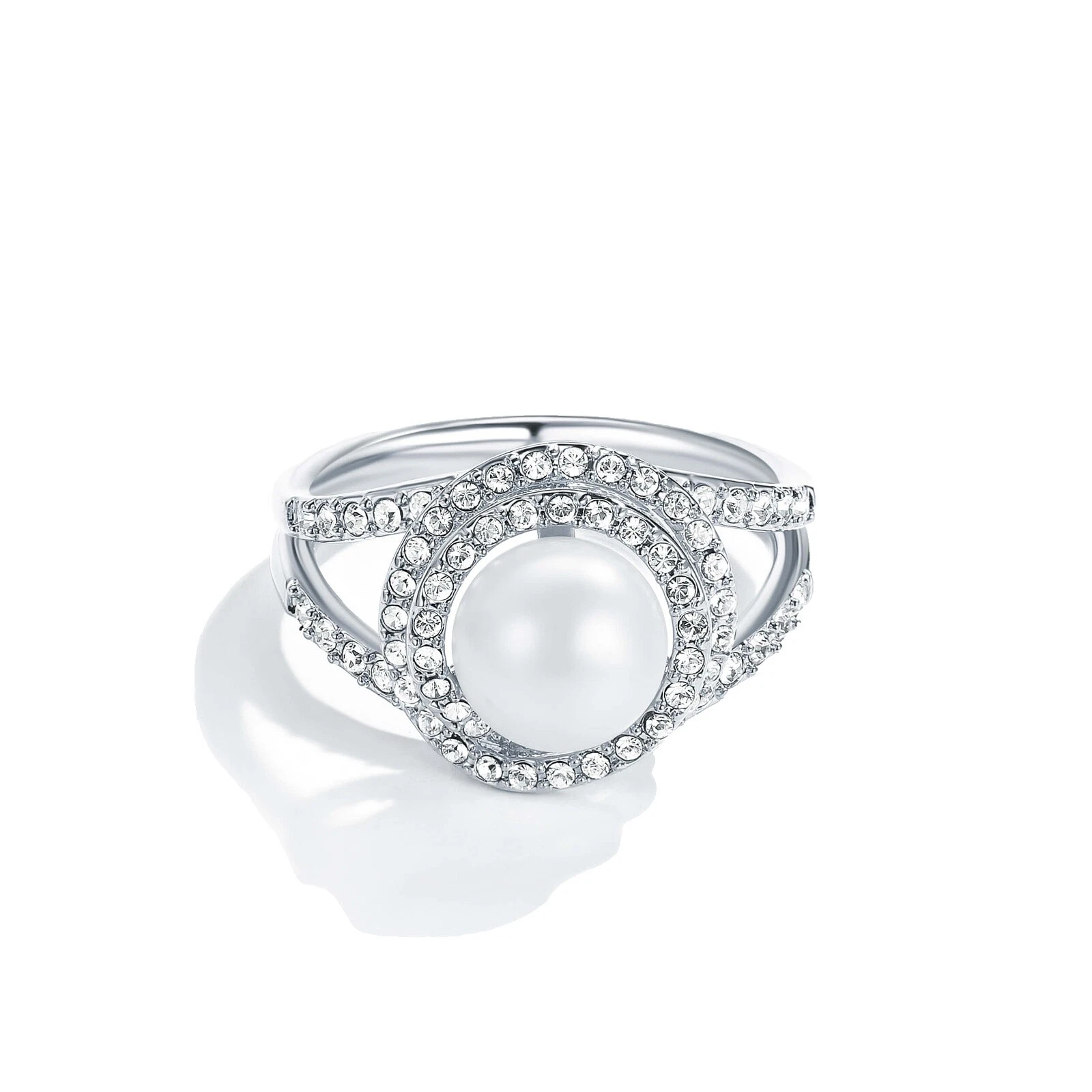 Joyería de Moda de rodio blanco