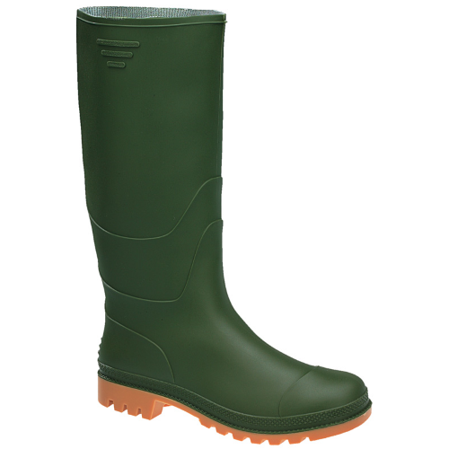 Bottines Travail Baby-Foot A Genou 42 IN PVC Vert Bottines Étanche An - Photo 1/2