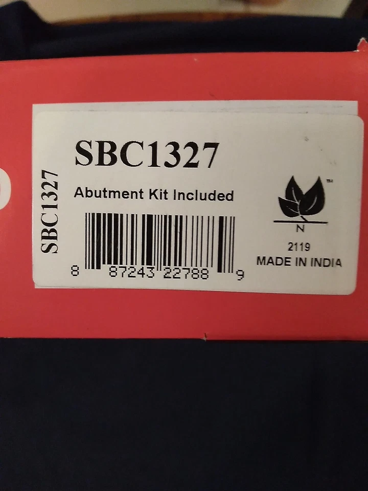 Керамические передние дисковые тормозные колодки для Jeep Liberty 2008-2012 Bendix SBC1327 STOP - Изображение 2 из 4