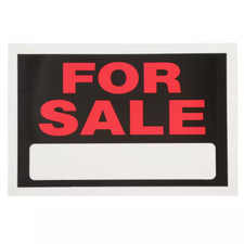 8 in. x 12 in. Vinyl for Sale Sign