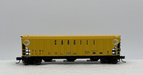 Tolva cubierta Athearn Cargill PS 4427 3 bahías escala N TLDX #7361 NS CSX BNSF KCS - Imagen 4 de 10