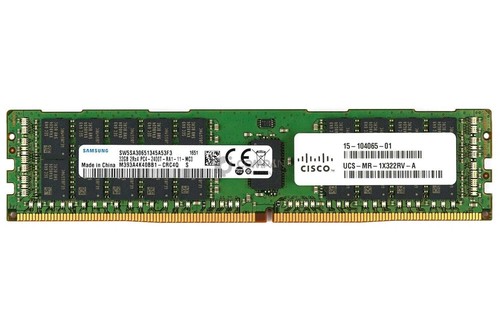 15-104065-01 CISCO DDR4 32GB 2RX4 PC4-19200 2400MHZ RDIMM - Photo 2/7