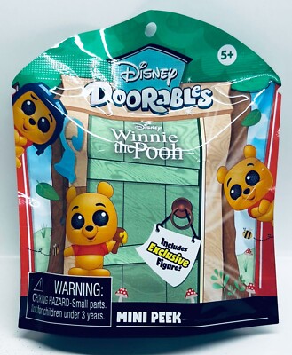 Just Play Disney Doorables Winnie the Pooh Mini Peek SOCCER Code 13