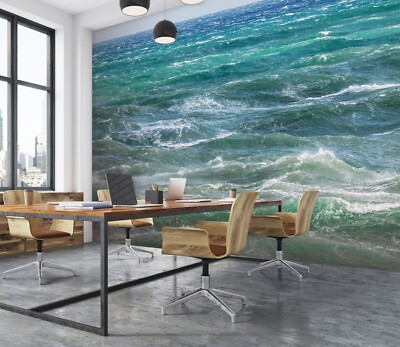 3D Blue Ocean E650 Wallpaper Mural Paper Wall Print Indoor Murals CA Honey