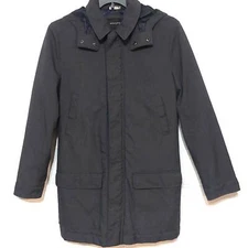 EUC BANANA REPUBLIC HOODED ZIP HEAVYWEIGHT COAT PARKA MENS MEDIUM