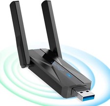 ElecMoga USB WiFi Adapter for Desktop PC AC 1300Mbps Dual-Band 5G/2.4G USB 3.0