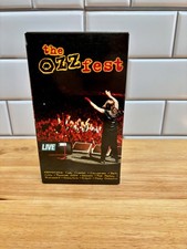 Ozzy Osbourne Ozzfest Live VHS USED Black Sabbath, MTV, Metallica, Slayer, SOAD