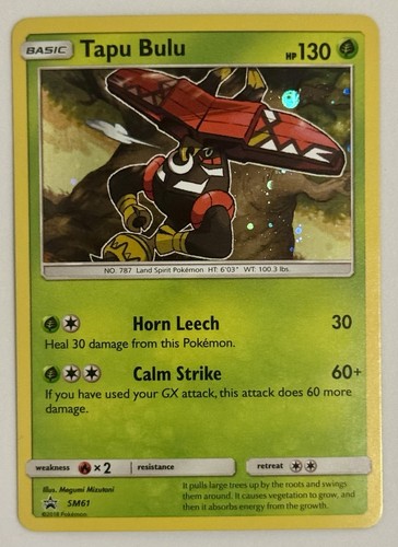 Tapu Bulu - Holo Promo SM Promos SM61 NM FREE SHIPPING