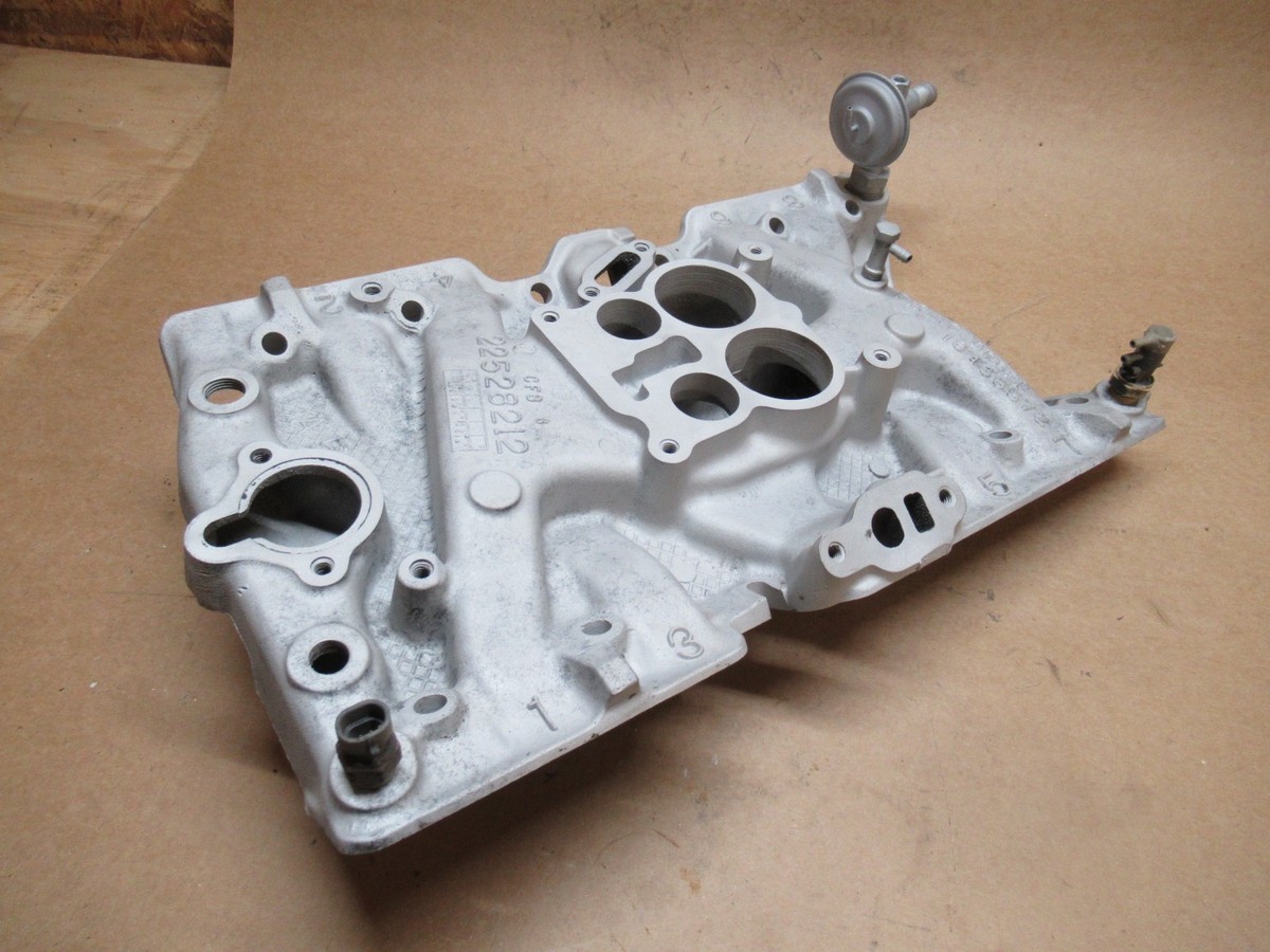 Oldsmobile Cutlass 307 V8 Factory Aluminum Intake Manifold 4 BBL