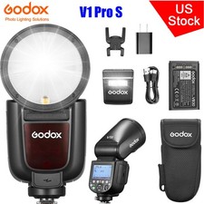 GODOX V1 Pro S 2.4G TTL Li-ion Round Head Camera Flash 1/8000s Speedlite fr Sony