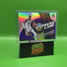 2021 Panini Donruss Optic Express Lane Shai Gilgeous-Alexander Purple Prizm H73