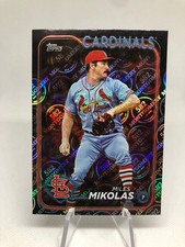 Miles Mikolas 2024 Topps 582 Montgomery Club Foil Card #287 Cardinals