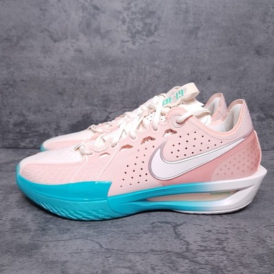 NIKE Air Zoom G.T. Cut 3 Basketball Shoes Mens Size 11 Washed Coral Pink Chalk