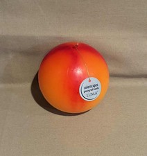 Vintage NEW Luma Colorscapes Gradient Ombre Large Orange Red Ball Candle