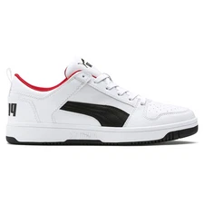 PUMA Rebound Layup Lo Lace Up  Mens White Sneakers Casual Shoes 36986601
