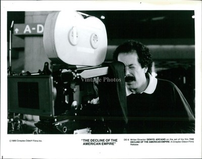 1987 Cineplex Odeon Films Denys Arcand Film Set Historic Vintage Photo 8x10