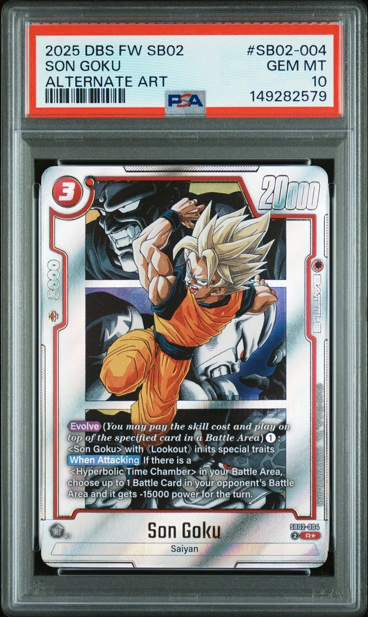 2025 DRAGON BALL SUPER CARD GAME FUSION WORLD MANGA BOOSTER 02 SON