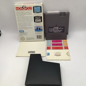 Nintendo NES Action Game Monopoly complete in box with Manual