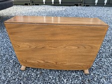 Retro Blonde Ercol Side Dropleaf Table Coffee Table
