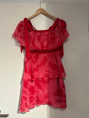 Damen-Sommerkleid Rosa/Rot Von Liu Jo