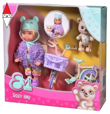 SIMBA EVI LOVE TED BIKE PUPPE
