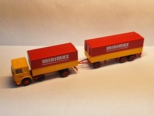 HERPA Feuerwehr SATTELZUG MINIMAX MAN SONDERMODELL - SELTEN  - TOP