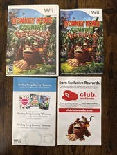 Donkey Kong Country Returns Nintendo Wii - Case & Manual Only No Game