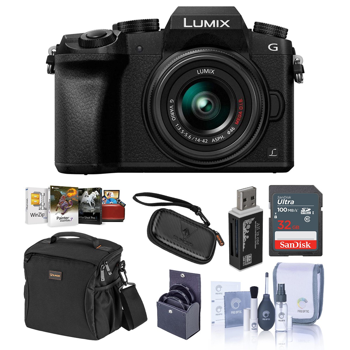 Panasonic LUMIX G7 16 MP Mirrorless Interchangeable Lens Camera