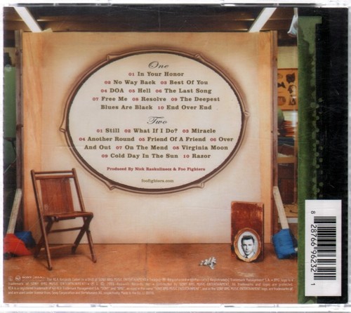 Foo Fighters In Your Honor double CD Europe Rca 2005 2 CD set. info sticker on - Picture 2 of 2