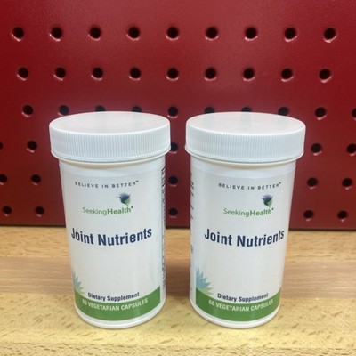 Seeking Health Joint Nutrients Inflammation Supplement Lot  2x 60 Caps MSRP $160