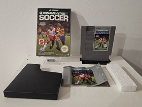 Konami Hyper Soccer Nintendo NES PAL Soccer Game Manual Included MPN NES-86-AUS