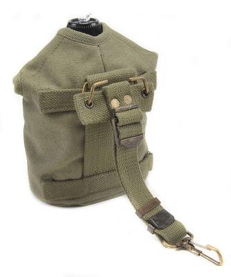 #ad US WW2 Airborne Canteen Cover marked JTamp;L 1944 $24.99