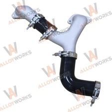 Intercooler Y-Pipe Hose Kit For 02-07 Subaru WRX STi Impreza EJ20 EJ25 GD GG H4