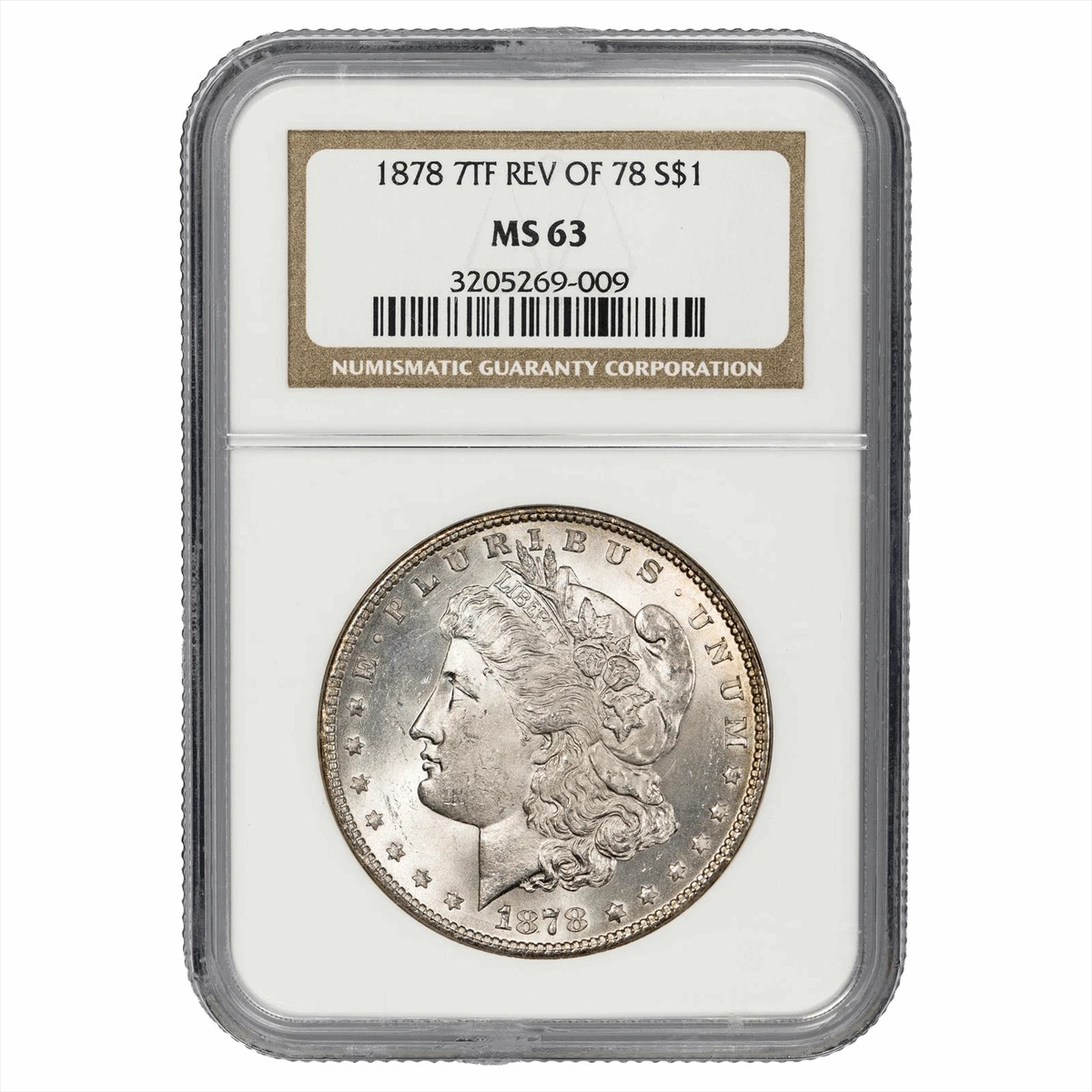 25+ MS 63 Graded Morgan US Dollars 1878 for sale | Updated Oct 2026