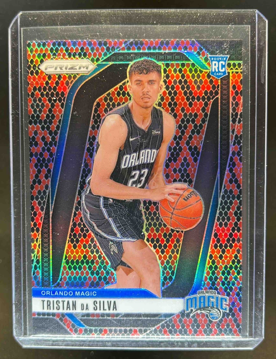 2024-25 Prizm Tristan da Silva RC SSP Snakeskin #256 Magic