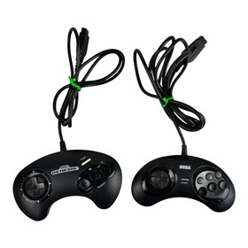 Sega Genesis Model 3 Console Bundle MK-1461 w/2 Controllers Cords Tested Works