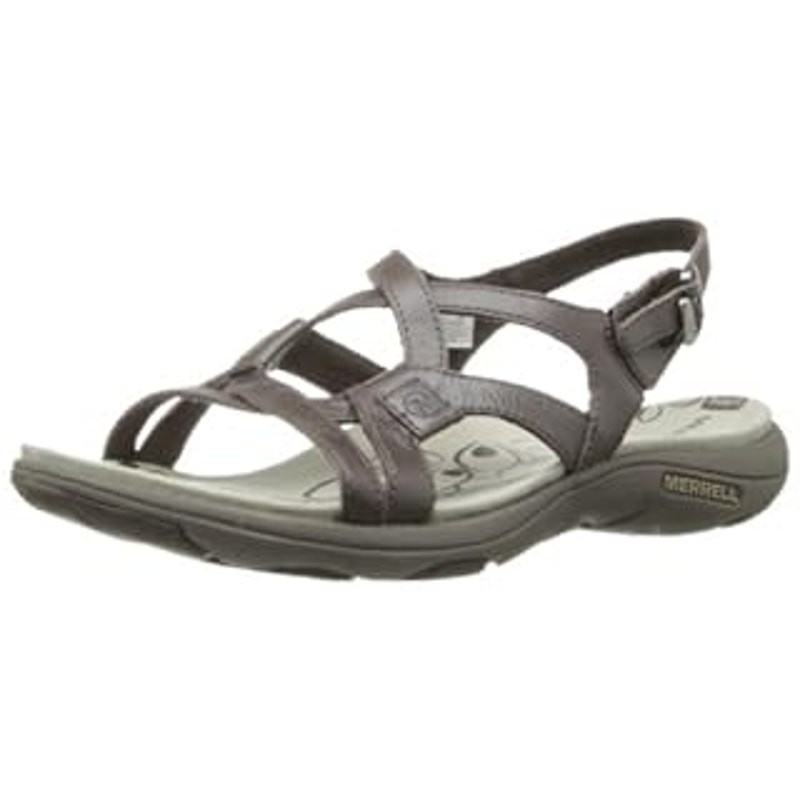 Merrell Agave 2 sandali da trekking con cinturino in pelle sontuosa Bracken da donna taglia US 11