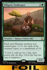 1x - Diligent Zookeeper - FOIL #171 - Avatar: The Last Airbender - NM MTG